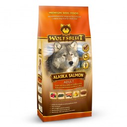 WOLFSBLUT ALASKA SALMON UNIEK PREMIUM HONDENVOER KOOP NU! www.dogs-catspetfood.nl