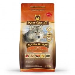 WOLFSBLUT ALASKA SALMON  2 KG UNIEK PREMIUM HOOGWAARDIG HONDENVOER KOOP NU! www.dogs-catspetfood.nl