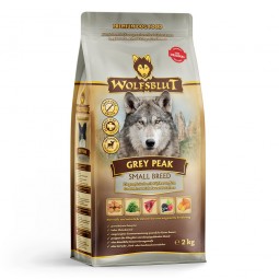 WOLFSBLUT GREY PEAK SMAL BREED PREMIUM HONDENVOER KOOP NU! www.dogs-catspetfood.nl