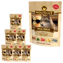 Wolfsblut wild duck nassfutter pouch wbpouchwd7x3001